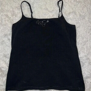 Victoria Secret Tank Top Size Large / Medium Rhinestone Tank